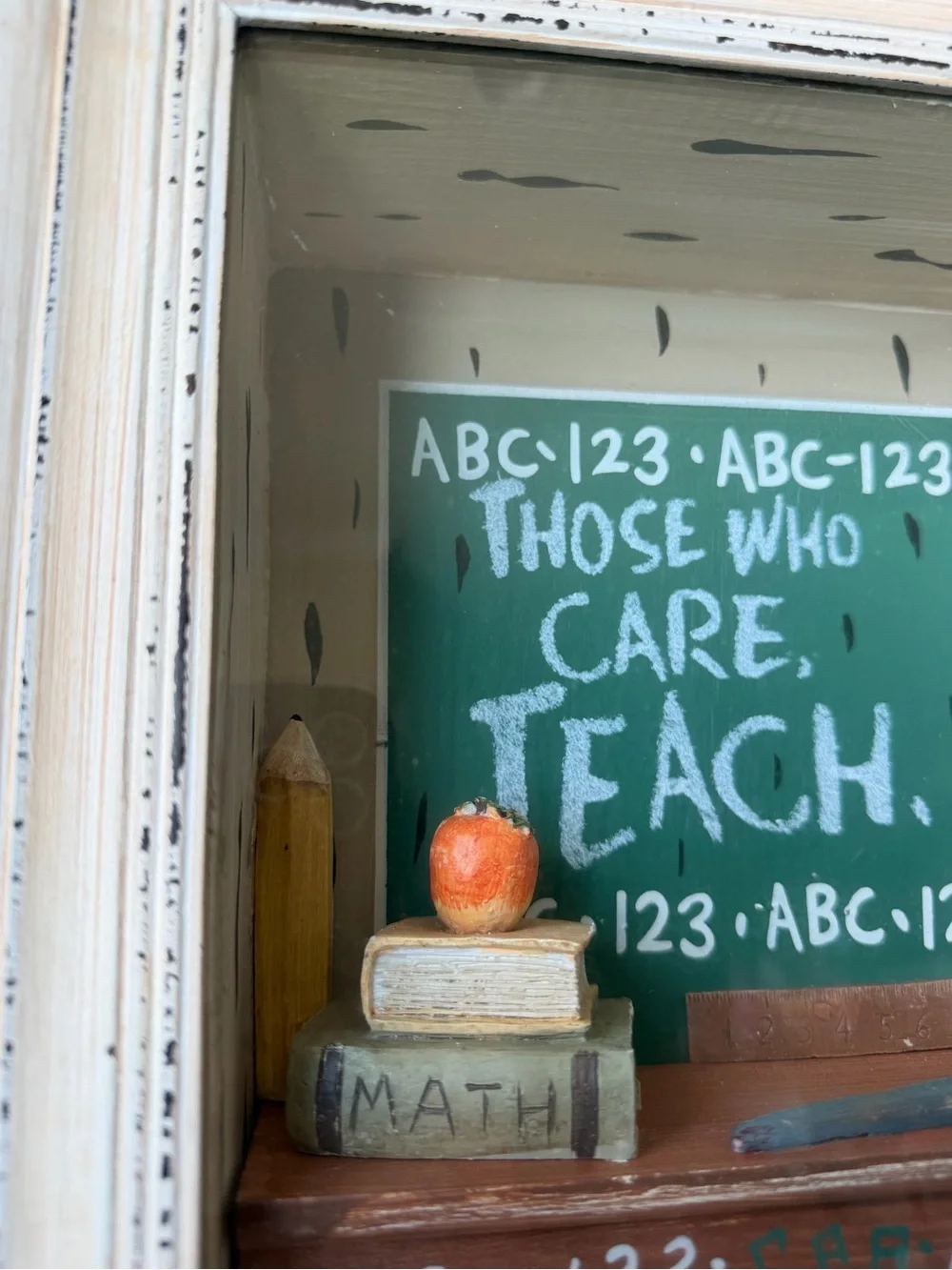 Those Who Care, Teach Framed Shadowbox